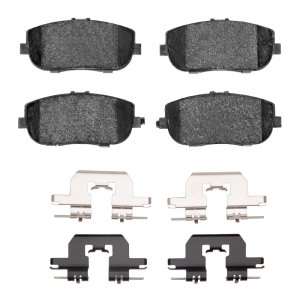 Fiat 124 Spider Brake Pads - Rear - R1 Concepts - EURO Ceramic - `06-`25